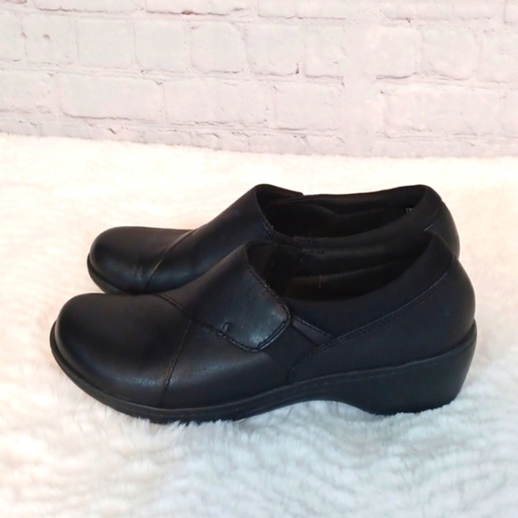 Clark's Woman's Black Casual Comfort Shoes‎ sz 8 .5 M - Picture 4 of 9